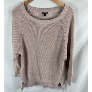 Express Women's Pink Sweater